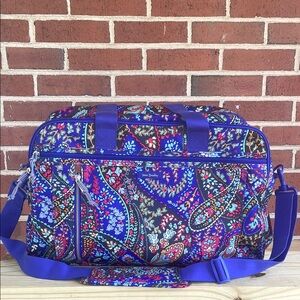Vera Bradley Petite Paisley Lighten Up Weekender Bag